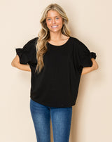 W.A.Y AIR ESSENTIALS Elastic Short sleeves TOP