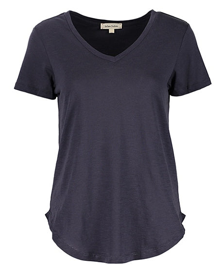 Urban Diction Navy & Olive V-Neck Tee Set